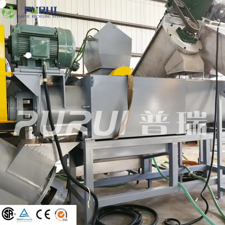 
Waste PET bottle recycling washing line 