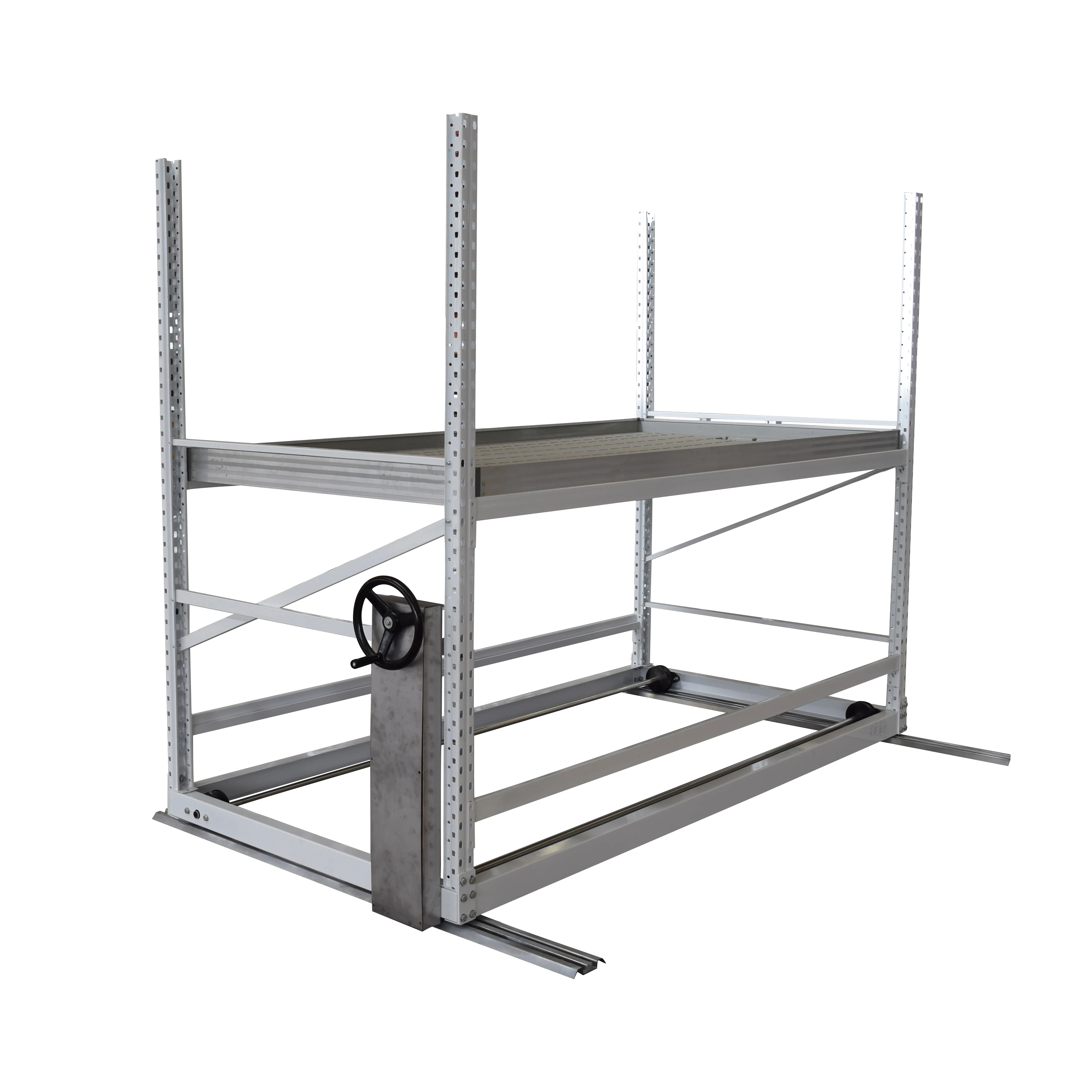 Multil Layer Agriculture Planting Seedbed Flood and Drain High Quality Movable Greenhouse Ebb and Flow Rolling Bench Vertical Gr