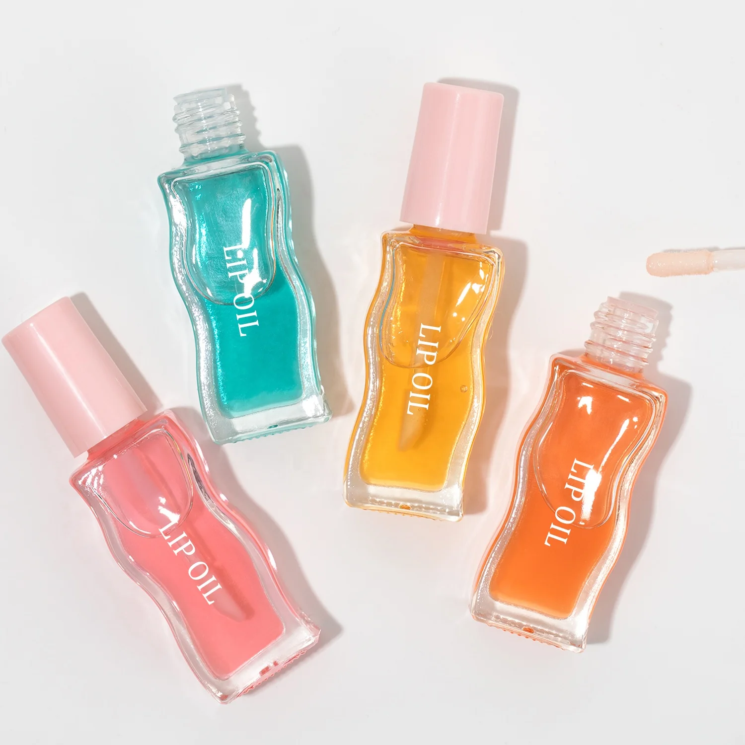 OEM&ODM Moisturizing Lip Stain Customize Hydrating Tinted Lip Balm Plump Gloss Vegan Fruit Private Label Lip Oil