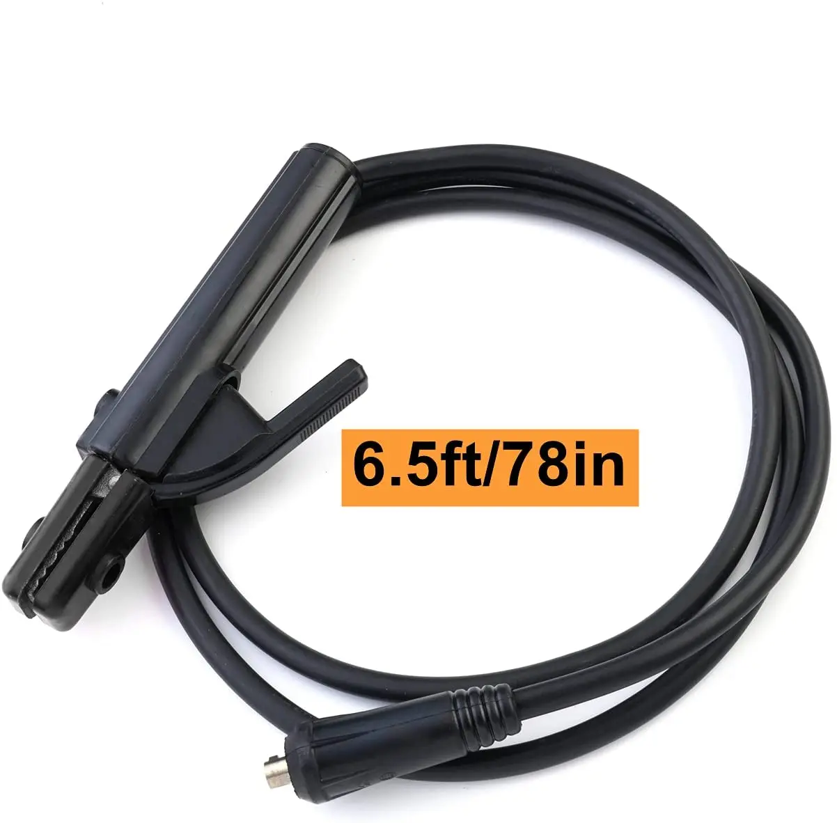 Copper Clad Cable Welding Electrode Holder Ground Clamp Welding Leads Assembly Set