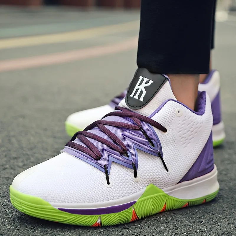 HN6047 Street Basketball Sneakers Anti skid High top Breathable Basketball 36-45#