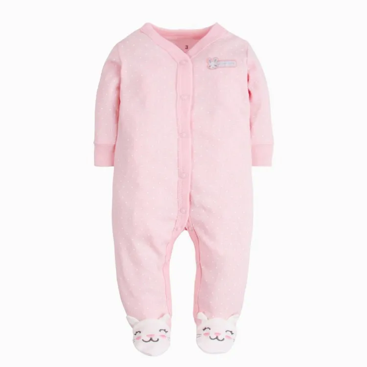 
Baby Rompers boys girls clothes Jumpsuit 100% Organic Cotton One-Piece Coverall 