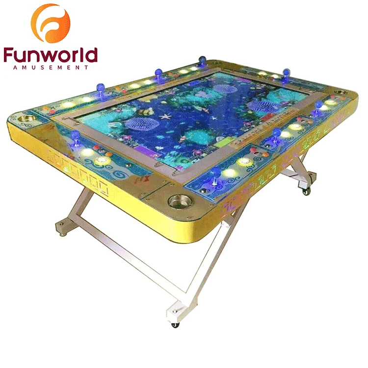 High Quality Fish Game Table 2 3 4 6 8 10 Player Skill Game Fish Table Fishing Machine