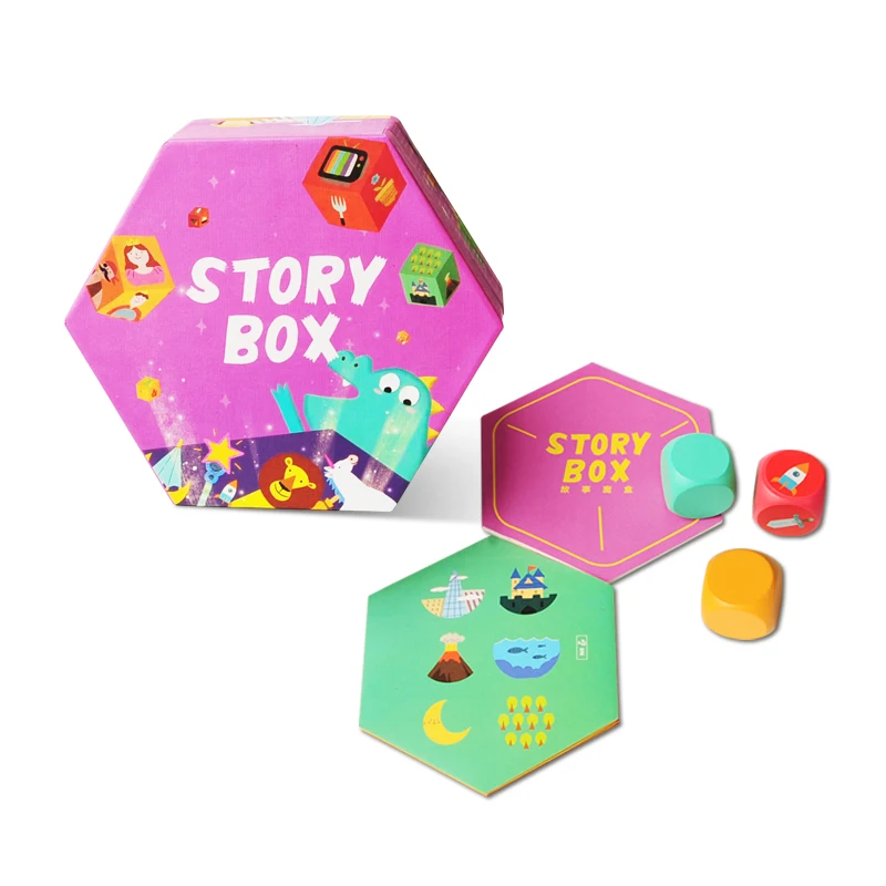 Educational Card Game Manufacturer Custom Printed family Party Card Game with Gift Box