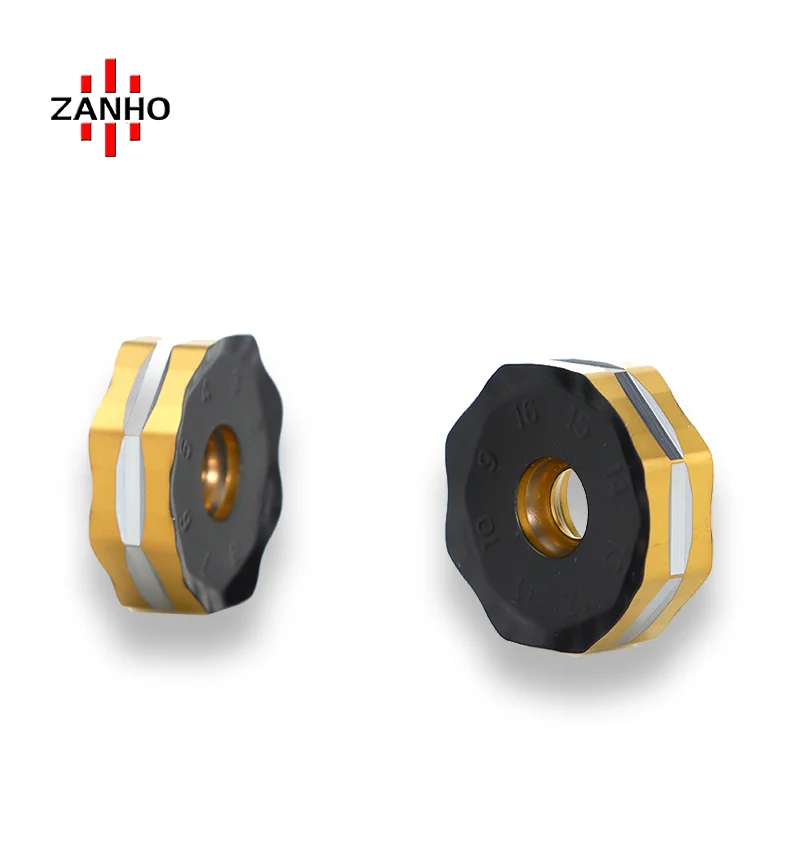 ZANHO карбидные фрезерные вставки ONMU090520ANTN-M13 для стали из нержавеющей чугунные станки с ЧПУ