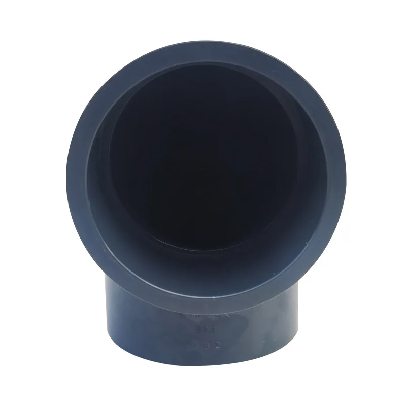 Профессиональное Производство Hdpe черный фитинги для труб Pe 90 градусов локоть водоснабжения