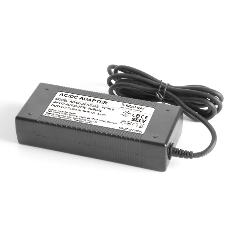 DC 12V 24V Power Supply Adapter Converter Transformer AC 100-240V Input with 5.5x2.5mm DC Output Jack for LED Strip Module Light