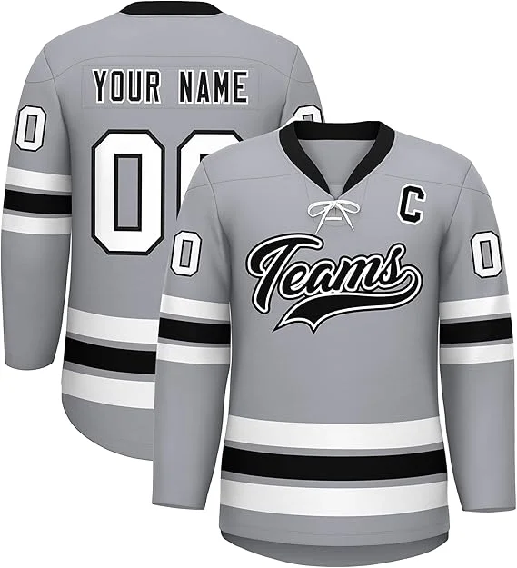 Tonton Sports custom 2024 New tackle twill embroidered hockey jerseys fast turnaround hockey uniform jersey hockey
