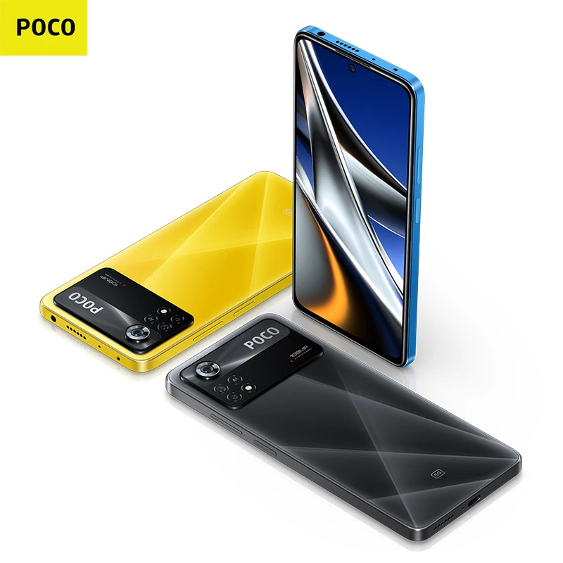 Xiaomi Poco X4 Pro 5G 8G 256GB Smartphone Telephone 108MP Triple Camera 120Hz Amoled screen 67W turbo charging Global Version
