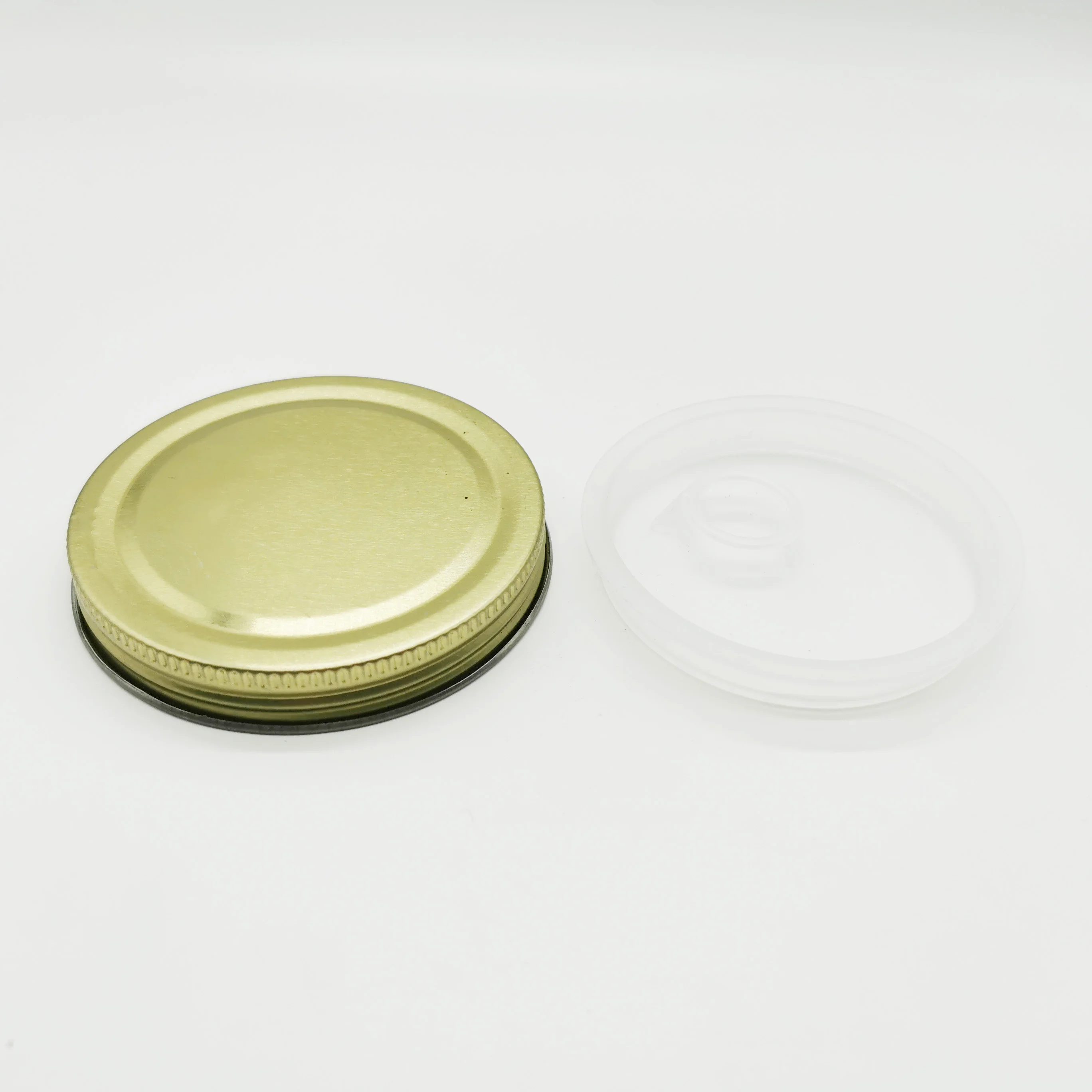 
high quality metal screw lids non spill with plastic cap for can making 