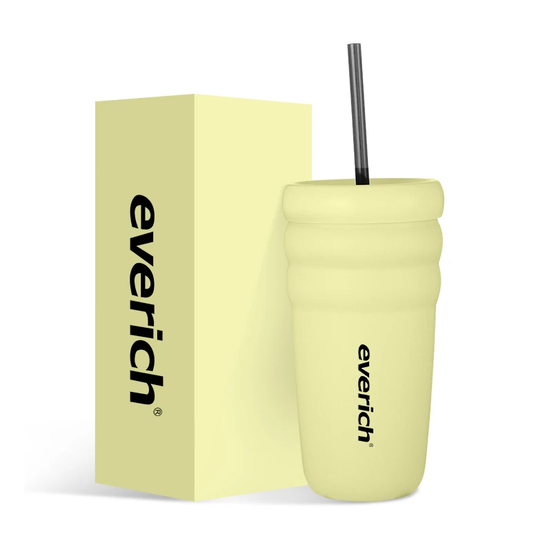 2024 everich wholesale 20Oz Tumbler Keep Hot And Cold Customized Double Wall Insulated Stainless Steel Tumbler With Lid and str