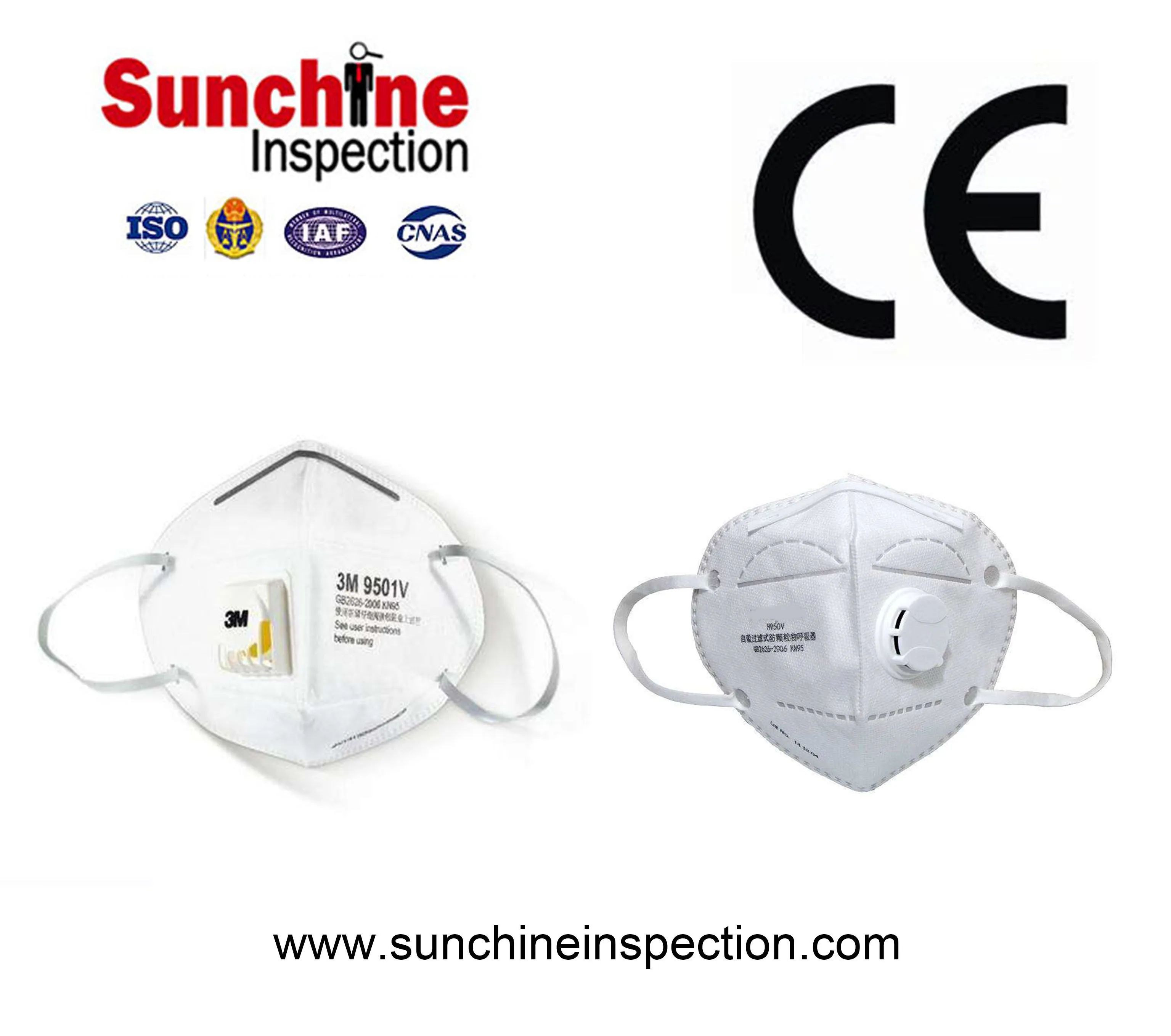 Professional third-party inspection masks/Export certification services