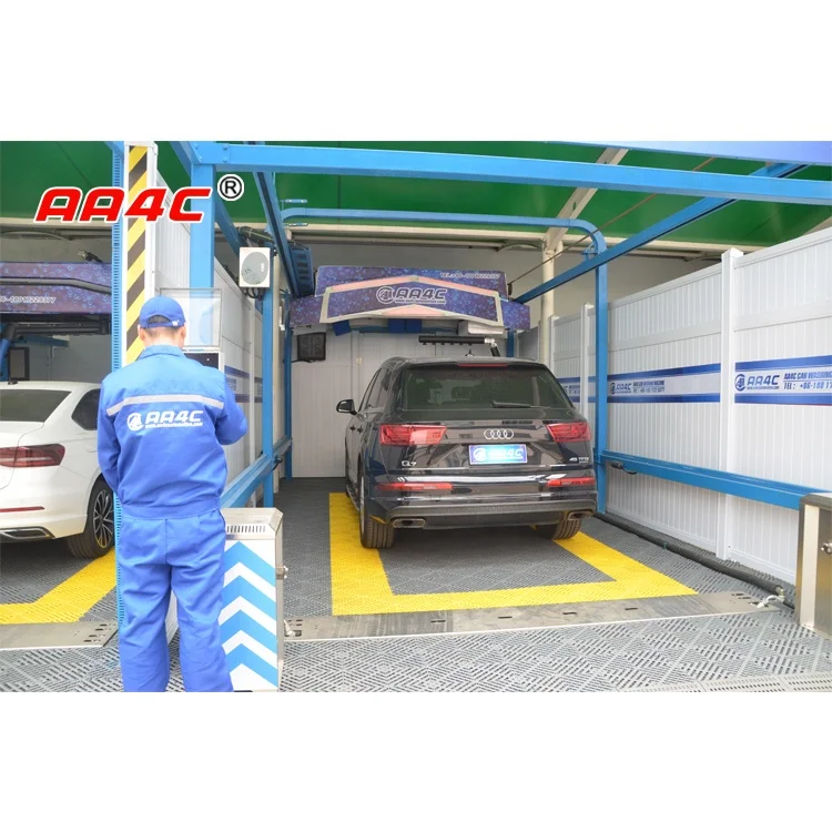 AA4C Touchless Car Washing Machine Automatic Car Washing Machine 22kw Water Pump AA-TC360P