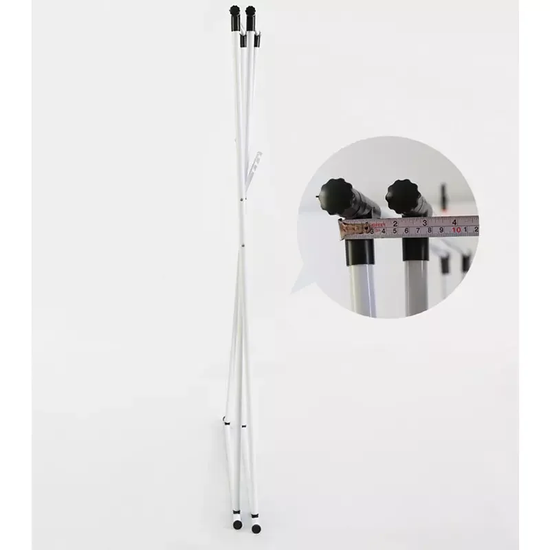 Double Pole Metal Foldable Indoor Hanger Dryer Hanging Clothes Clothes Drying Rack