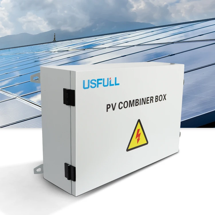USFULL IP65 Customized Solar PV DC Combiner Box 5kW Combinator Box Solar Imput 8 PV Control Box with PG connector PV Connector