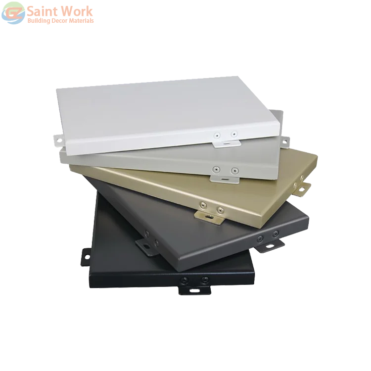 Factory Price Metal Solid Veneer PVDF Coating Aluminium Curtain Wall Cladding Panel for Office Buildings Wall