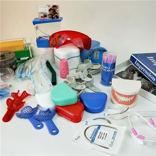 Stainless steel artificial disposable dental impression tray