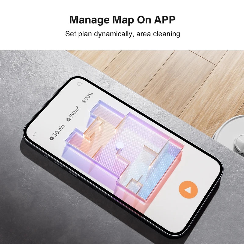 X8D Laser Navigation Dust Auto Empty Dock Smart Sweeping Robot Vacuum Cleaner Smart Robot With Mapping