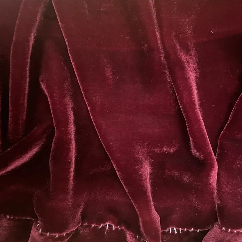 Шелковая бархатная ткань, шелковая вискозная бархатная ткань, доступные цвета