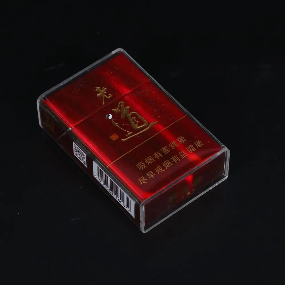 
Customized Waterproof Transparent Acrylic Cigar Box Cigarette Display Case 