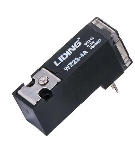 
LIDING Brand WZ series low power high flow for Sock Knitting Machine mini air pneumatic micro solenoid valve DC24v 