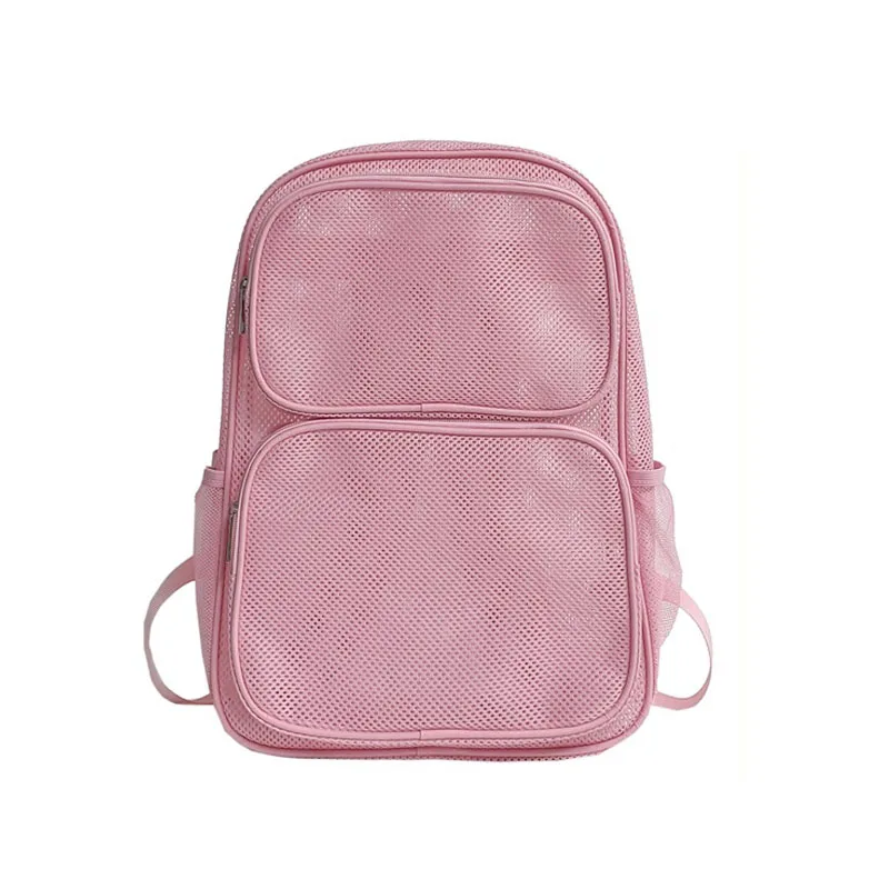 Новинка Летний дышащий нейлоновый сетчатый рюкзак дорожный спортивный с карманами спереди школьные сумки для мальчиков и девочек