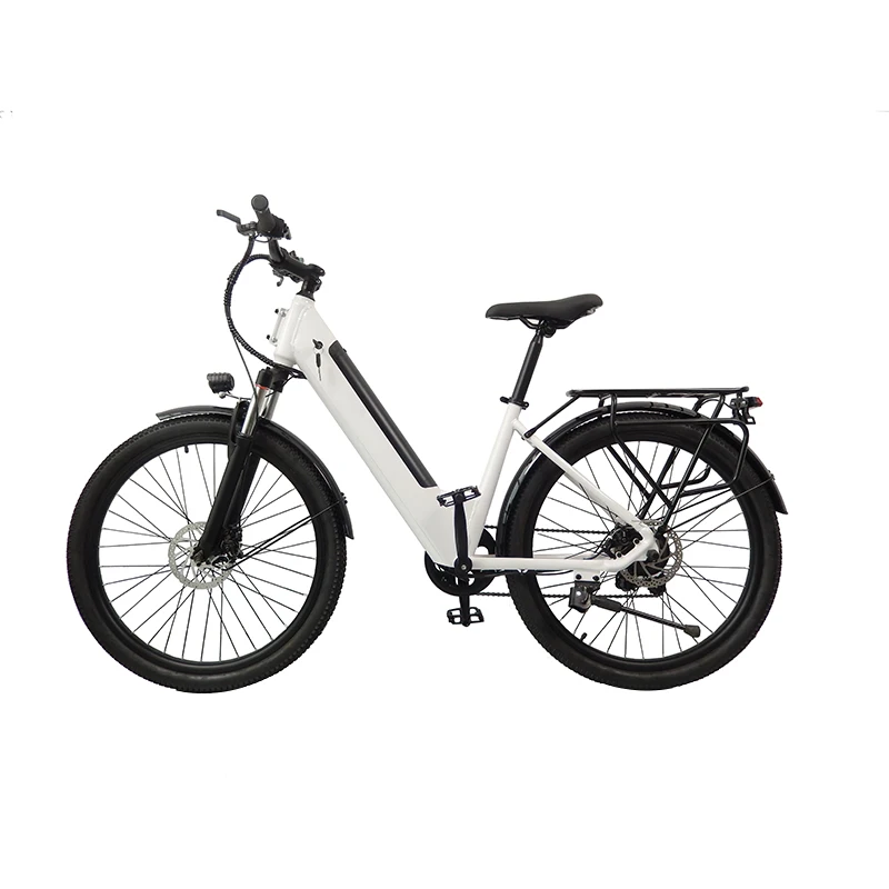City New Model E-Bike with 36V 15AH 500W Lithium Battery Disc Brake Digital Bluetooth Sensor EU Warehouse Delivery