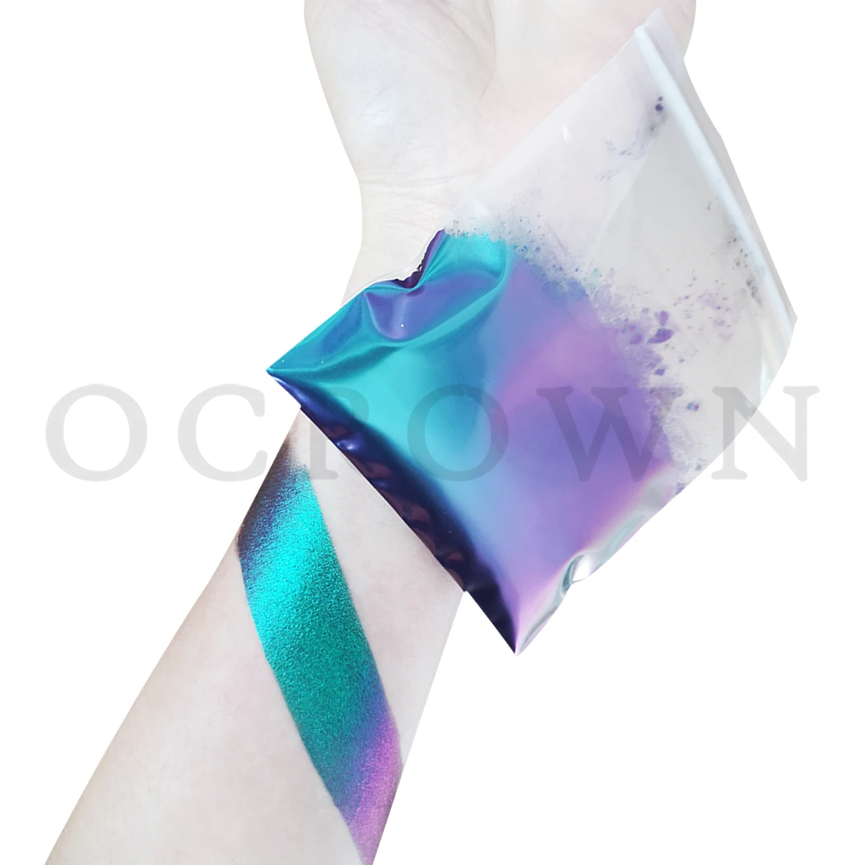 
OCROWN Chameleon effect pigment chrome mirror powder cameleon nail powder 