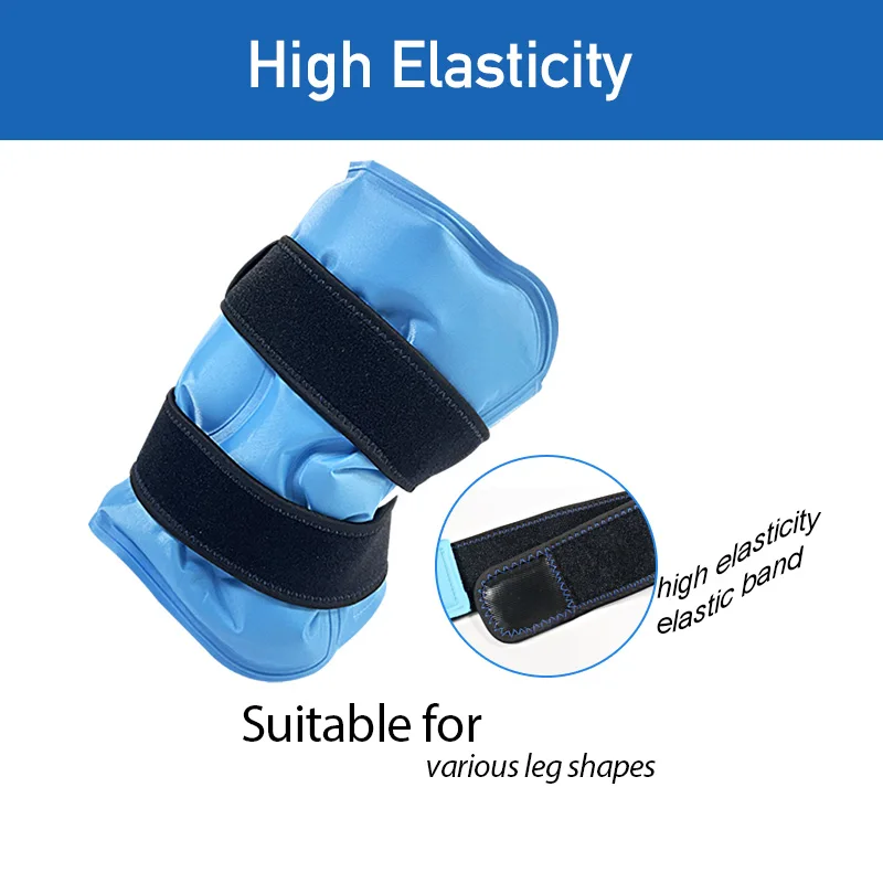 Iso9001 Reusable Hot Cold Gel Pack Therapy Knee Hot Cold Gel Pack Knee Ice Packs For Knees