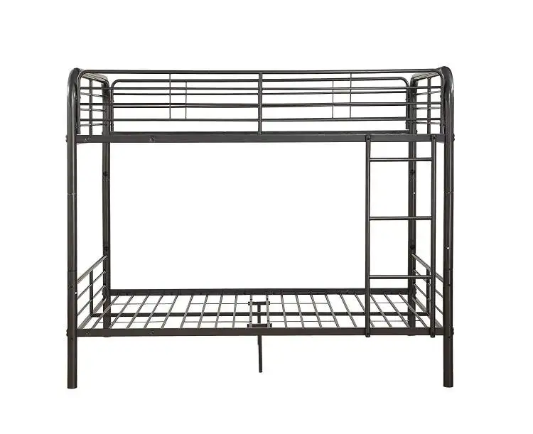 Factory Price modern Twin Size Metal Bunk Bed Frame steel double Loft Bed Bunk Bed Cots