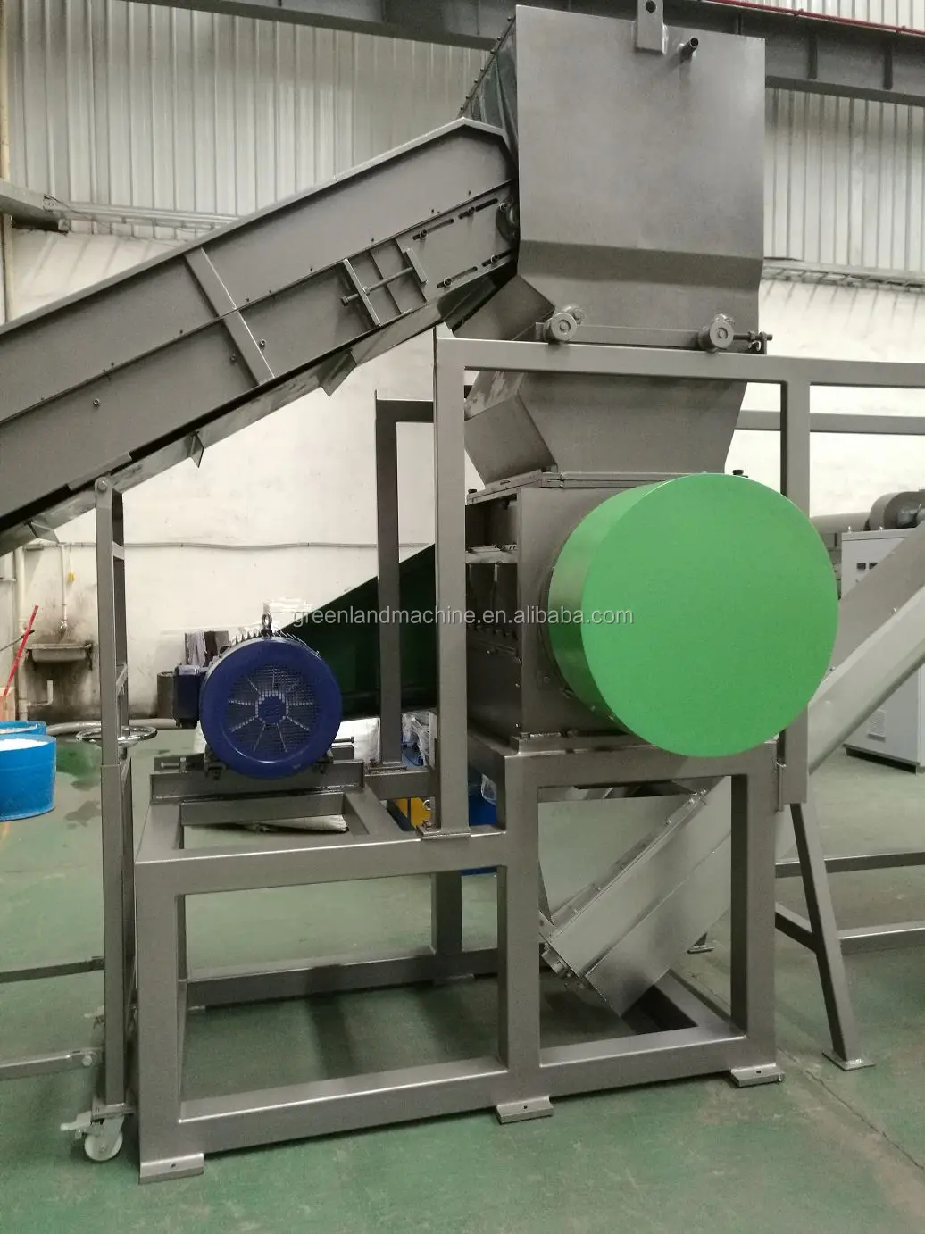 
Greenland waste PET bottle washing recycling machine 