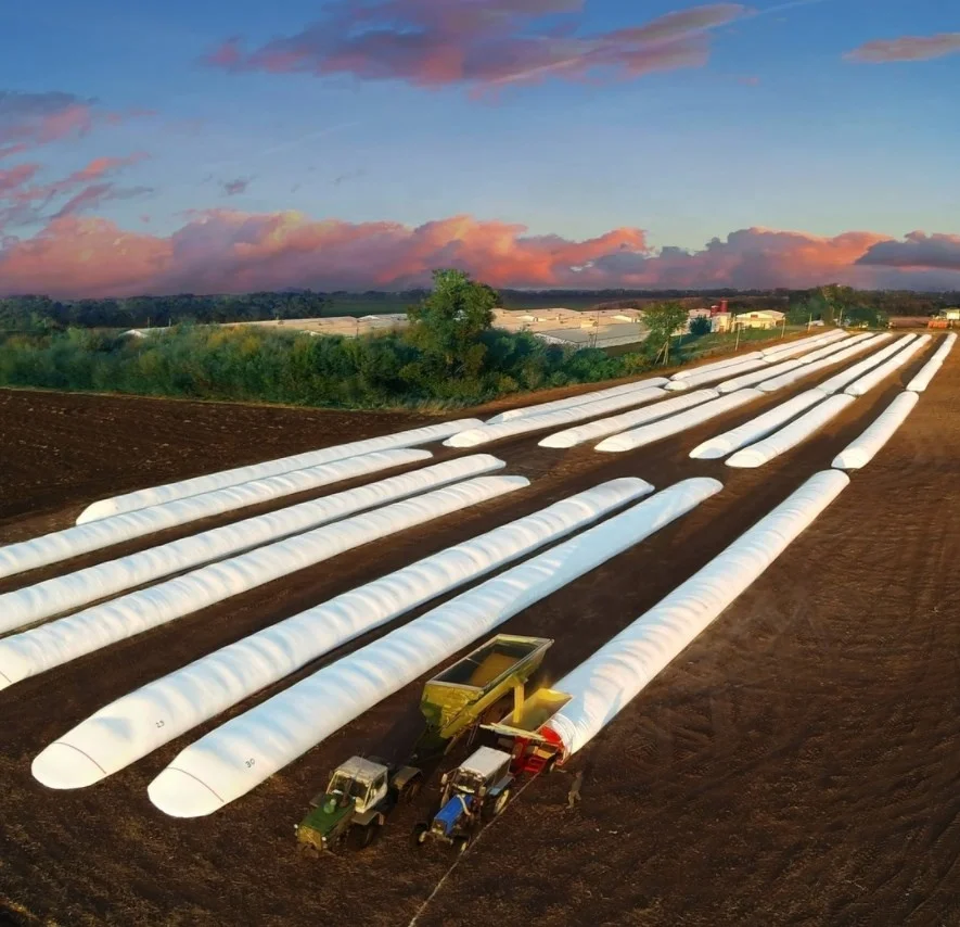Super large polythene plastic silo bag for silage,silage storage bags