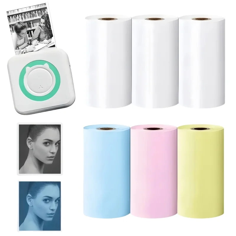 Thermal Paper Rolls Self-adhesive Label Sticker Pocket Different Diverse Type Thermal Printer