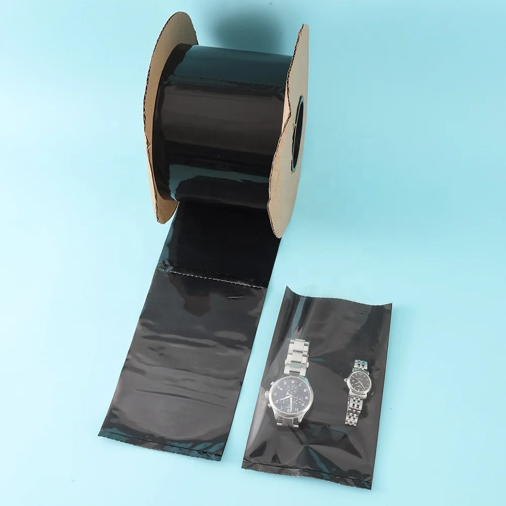 Custom Plastic LDPE Single Side Opening Pre-opened Auto Bags on Roll in Auto Baggers