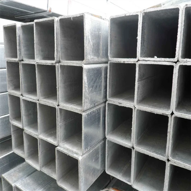 30x30 Carbon Square Tube 2.5mm Thick Metal Square Ms Mild Steel Tube Galvanized square pipe  With Zinc Coating