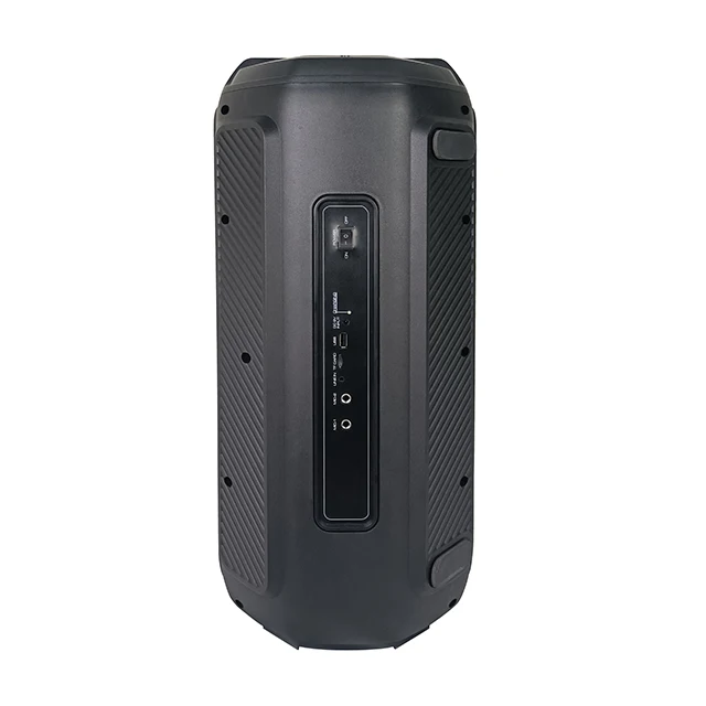 portable wireless speaker karaoke system dual 6.5 inch active speakers with j-jbl light