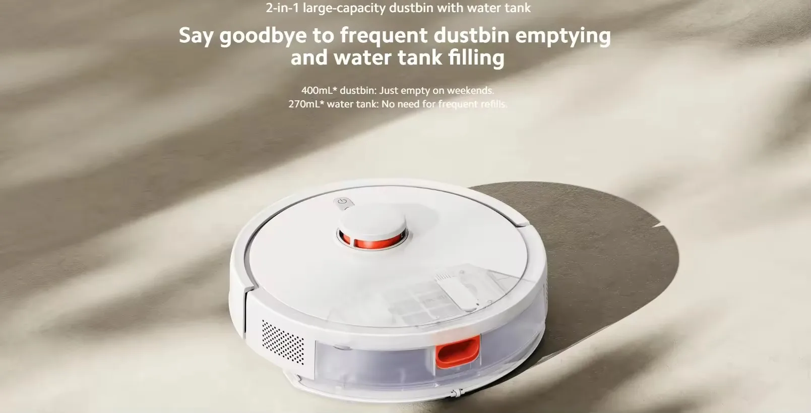 Xiao mi Robot Vacuum S20 Smart home fully automatic cleaning, sweeping, mopping and vacuuming in one
