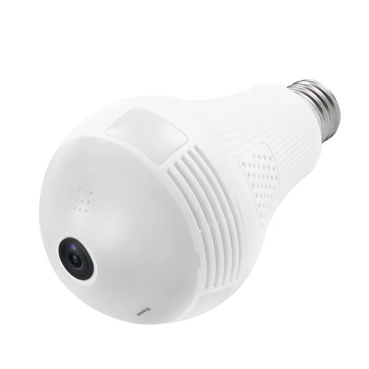 Led Security Lights 200w Monitoring WIFI Wireless Security Surveillance Visible Infrared LED Camera Light Bulb