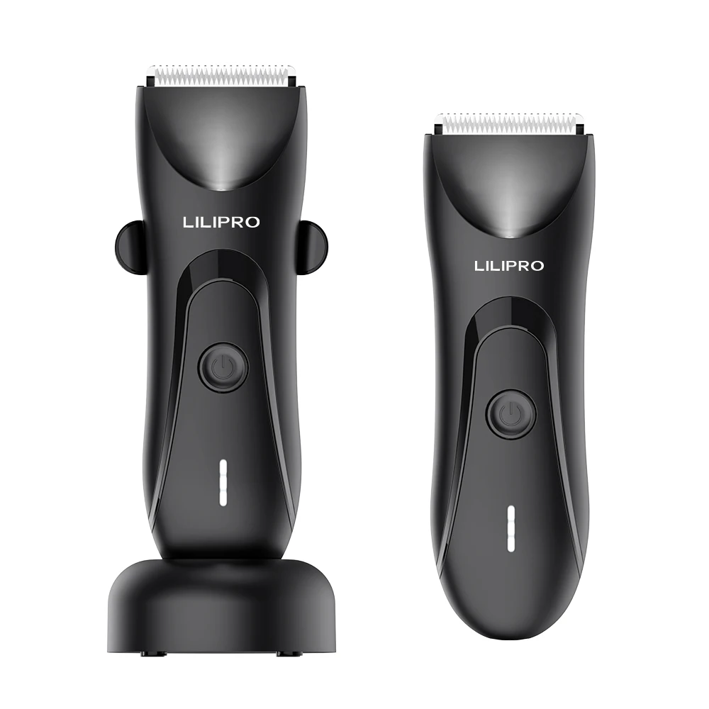 LILIPRO B1 Electric Shaving Machine Cordless Showerproof Replaceable Ceramic Blade Body Shaver for Sensitive Areas Balls Trimmer