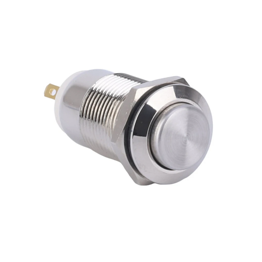 ABILKEEN Button Push Button Switch 12mm Metal Latching Push Button Switch