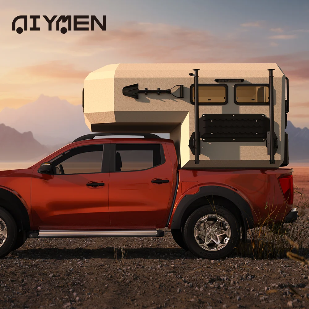 Howo Bed Slide in out Box 4x4 Shell Caravan Slide on Tacoma Truck Camper Good Body Camper for Truck