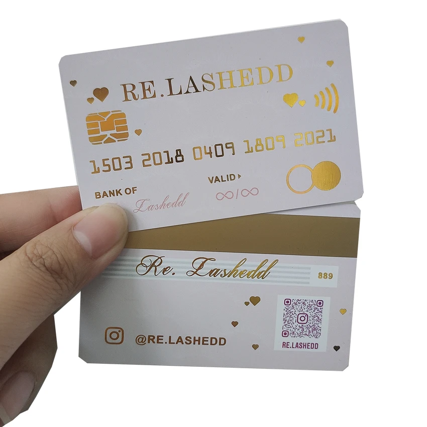 Customized Plastic PVC Magnetic Stripe Card with Chip