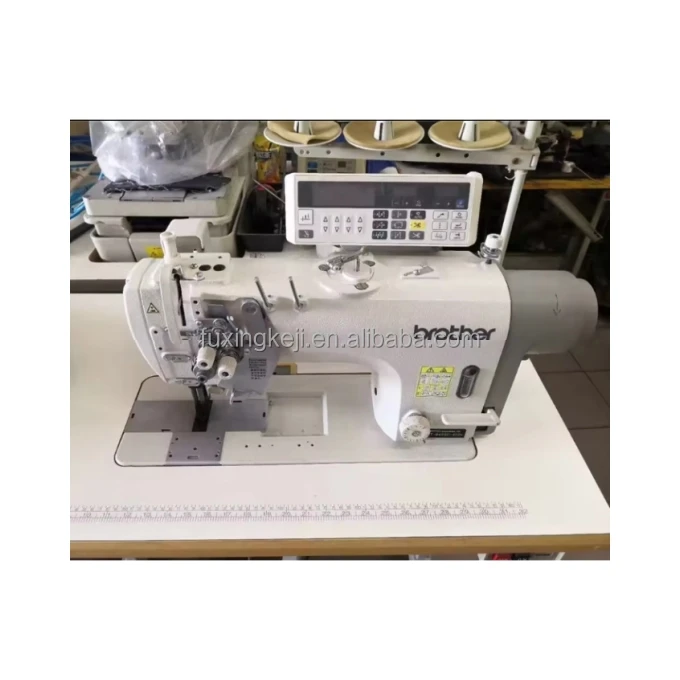 Brand new Brother T-8452C Twin Needle Direct Drive Split Needle Bar Lock Stitch with Thread Trimmer