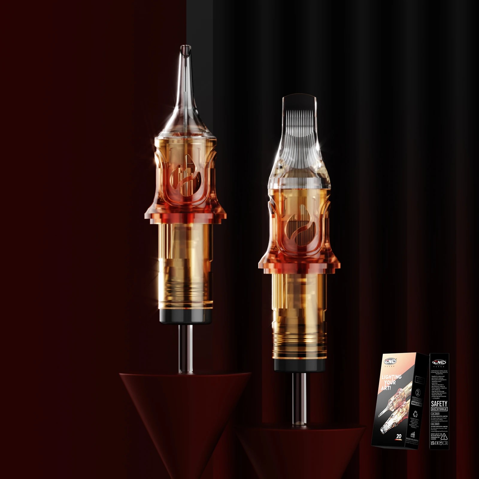 CNC New Tattoo Needle Cartridge Permanent Makeup Professional SterilizeTattoo Cartridge Needle