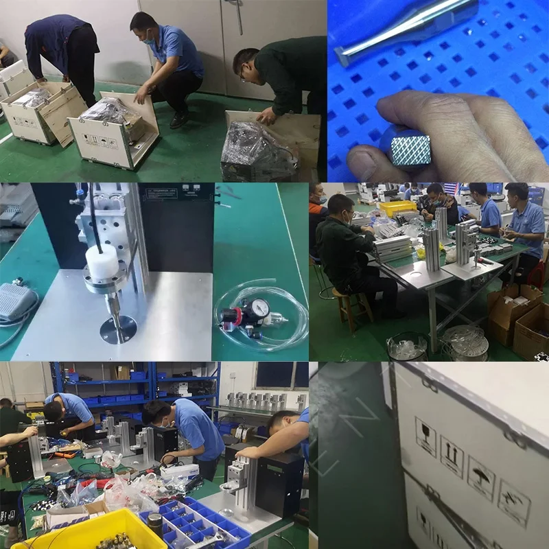 Semi-automatic ultrasonic mask welding machine Nonwoven mask ear Belt strap plastic spot welding machine