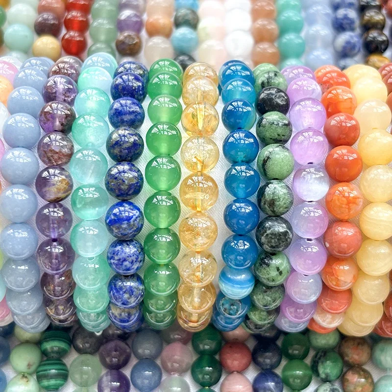 ALL NATURAL STONES Real Gemstone Bracelets Handmade Jewelry Protection Bracelets For Women And Men Perfect For Gifting