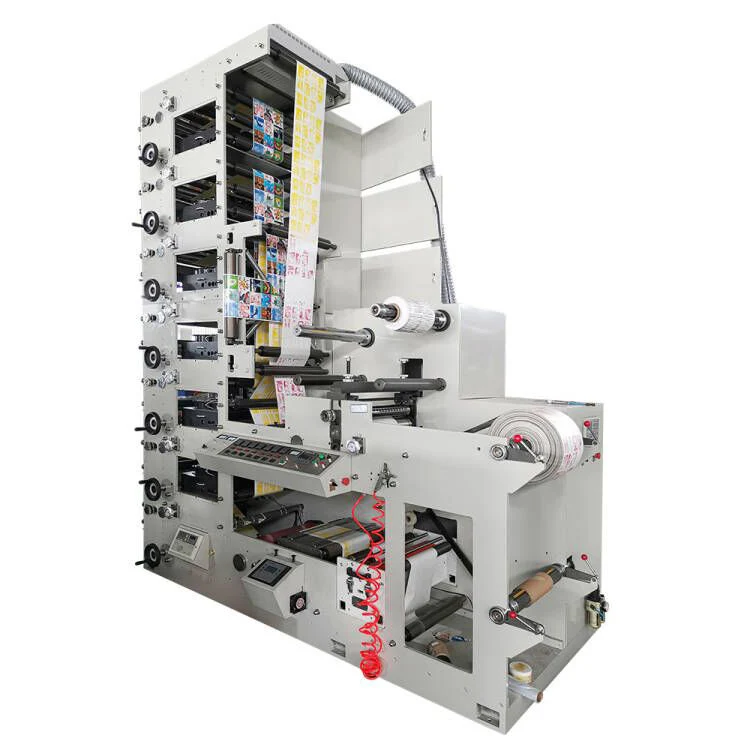 DABA flexo heat press printing machine for paper label sticker
