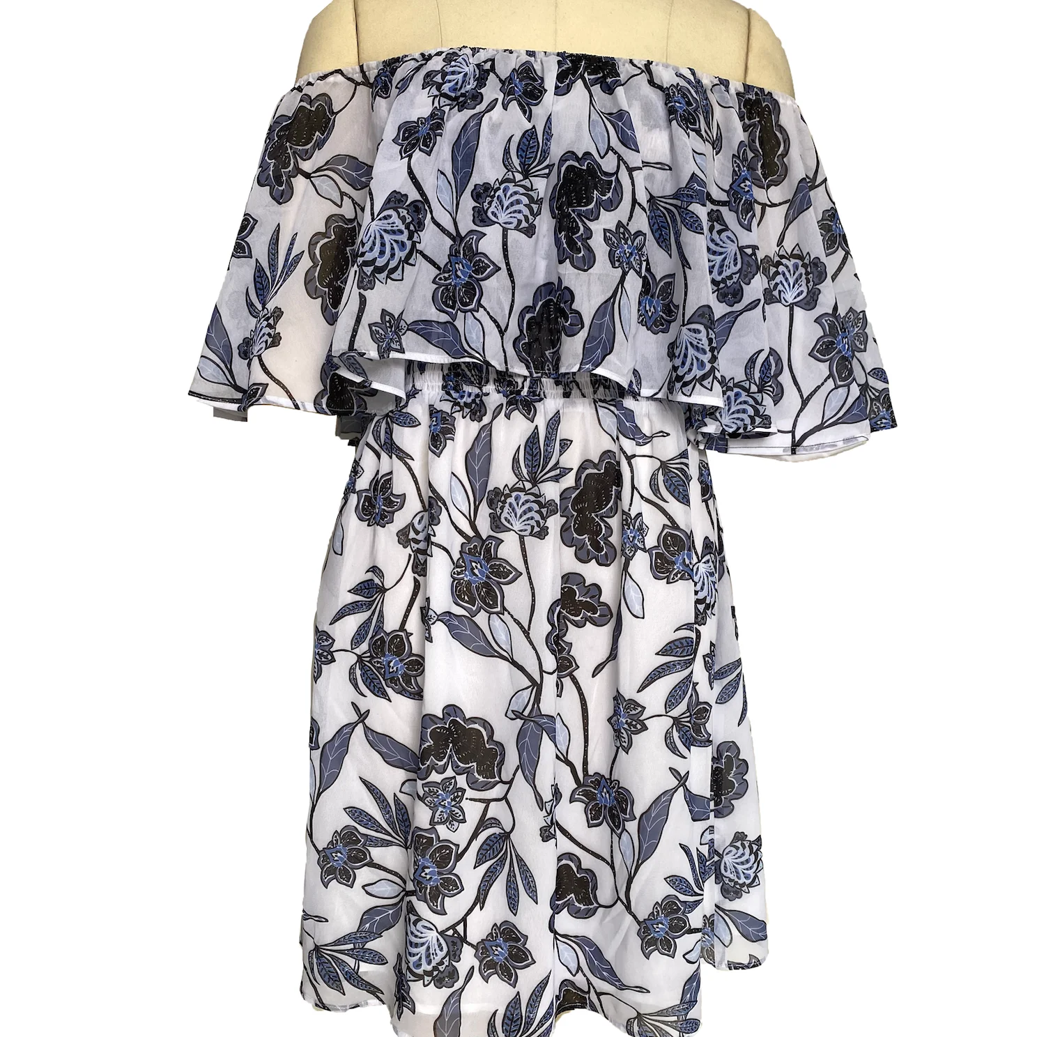 Low Price Temperament One-Collar Sexy Printed Woman Summer Fashion Skirts Women Clothing