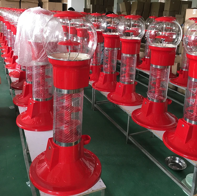 
[MACAT] Coin gumball bouncing machine candy dispenser bounce ball sprial gum vending machines for supermarket 