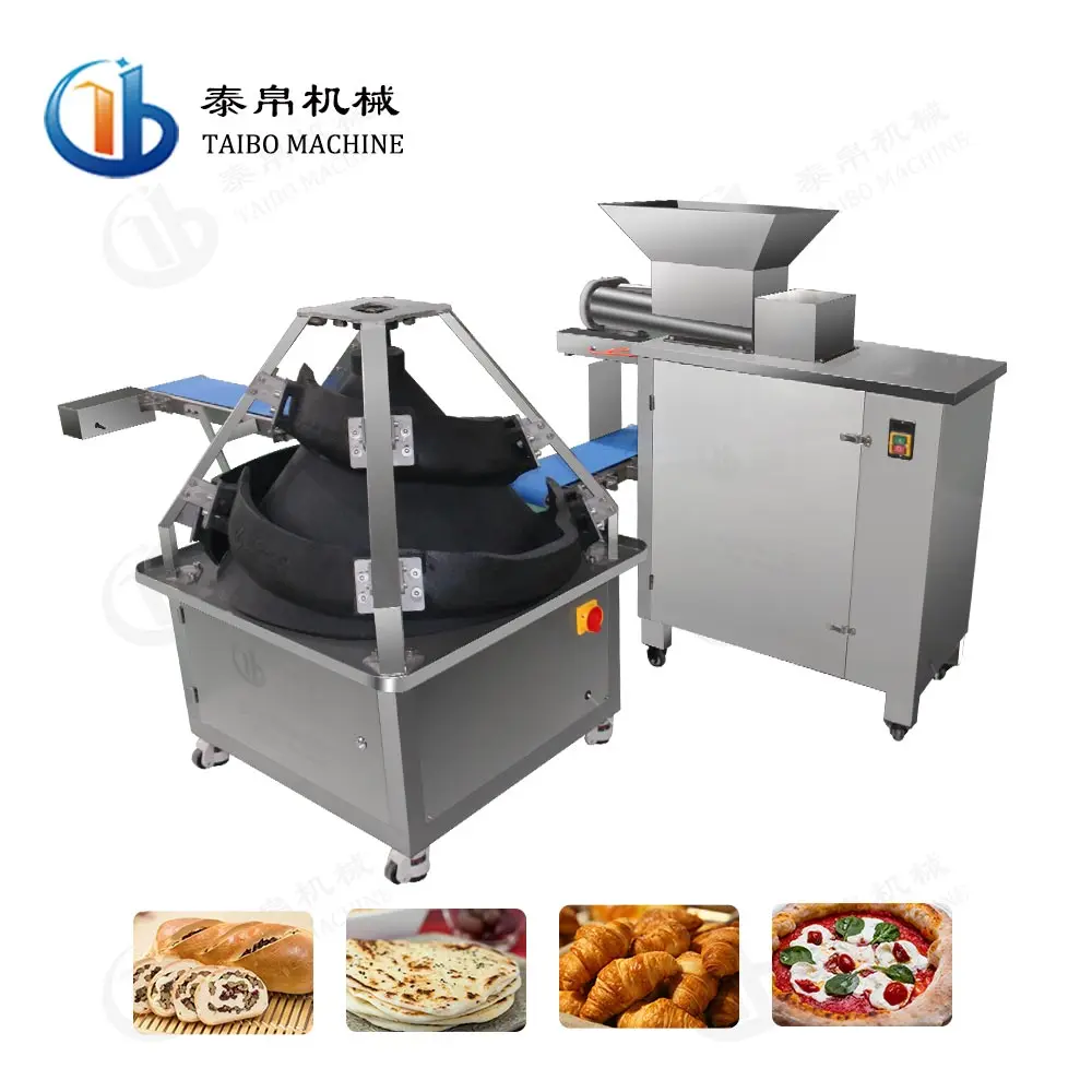 Industrial 2-800g Pizza Bread Chapati Pita Bun Dough Divider Rounder Machine for Factory